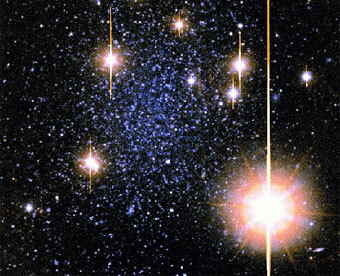 Диффузное шаровое скопление в созвездии Пегаса, изображение с сайта astronomy.com