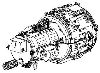Схема спутника DART с сайта NASA Схема спутника DART с сайта NASA