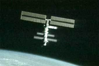 МКС. Кадр НТВ, архив