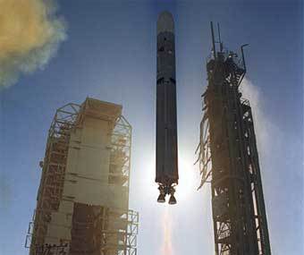 Запуск ракеты Titan. Фото с сайта: spaceflightnow.com