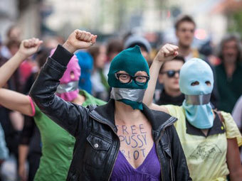    Pussy Riot  .  ©AFP
