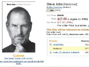    "Steve Jobs"  amazon.com