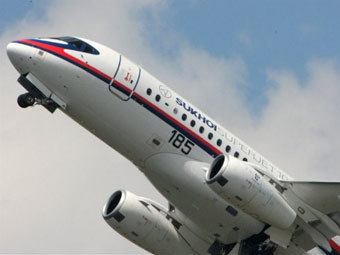 SSJ-100.  ©AFP