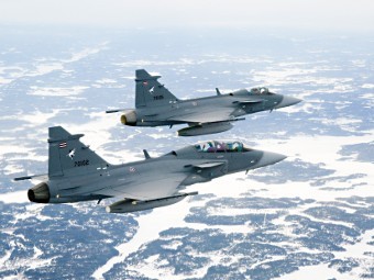 JAS 39 Gripen.  - Saab